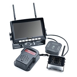 AI 7" сигнализатор пешеходов и препятствий с сиреной