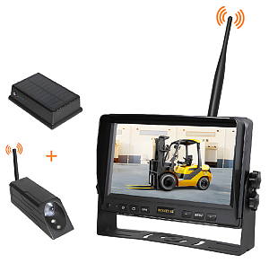 Беспроводной комплект 9" с камерой на вилы для погрузчиков и штабелеров HD (720p) SD карта до 256Гб