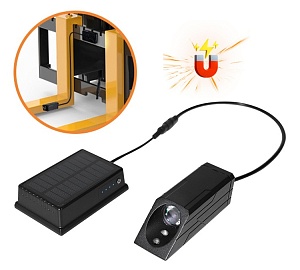 Беспроводной комплект 9" с камерой на вилы для погрузчиков и штабелеров HD (720p) SD карта до 256Гб