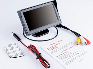 Монитор 4.3" для авторегистраторов с поддержкой аудио