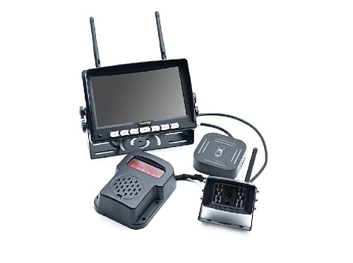 AI 7" сигнализатор пешеходов и препятствий с сиреной