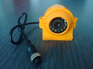 AHD видеокамера на Транспорт 2Mpx, IP69 (Оранжевая)